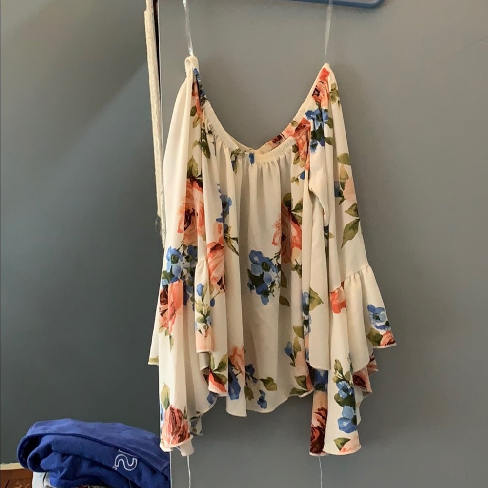 Off the shoulder blouse